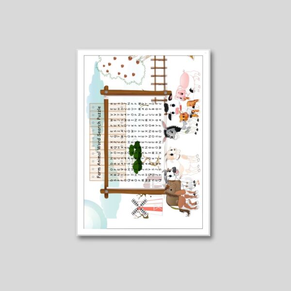 300+ Words Search Worksheet