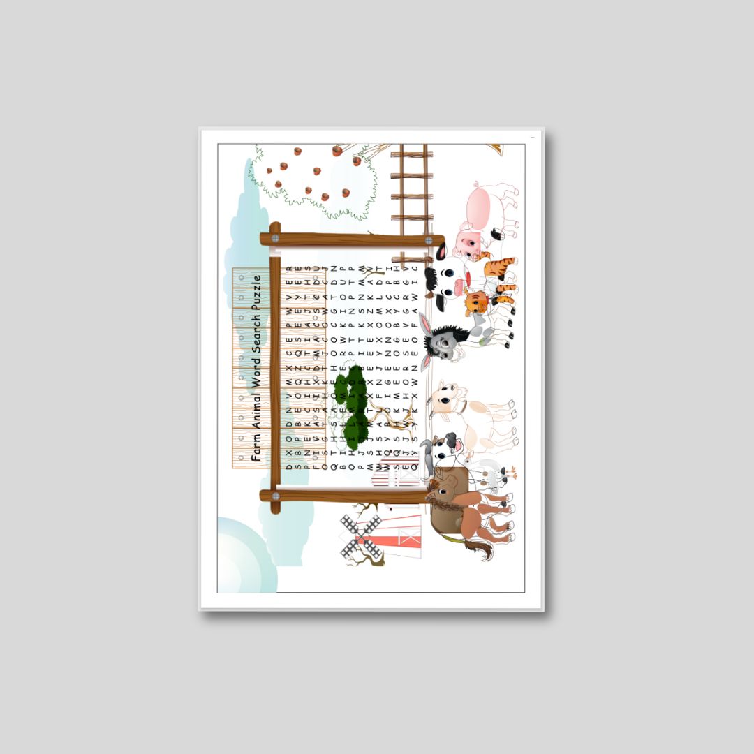 300+ Words Search Worksheet - Image 2