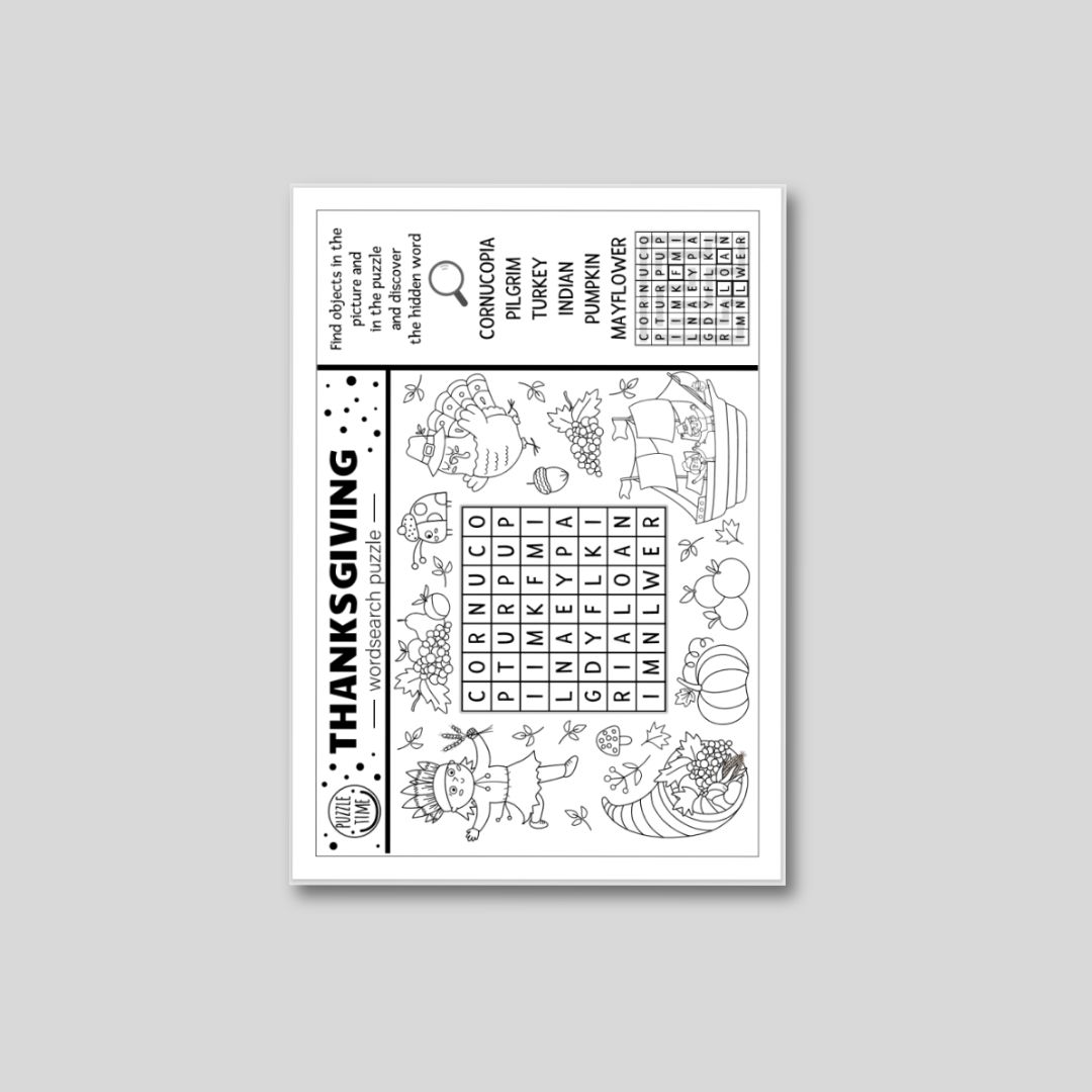 300+ Words Search Worksheet - Image 5