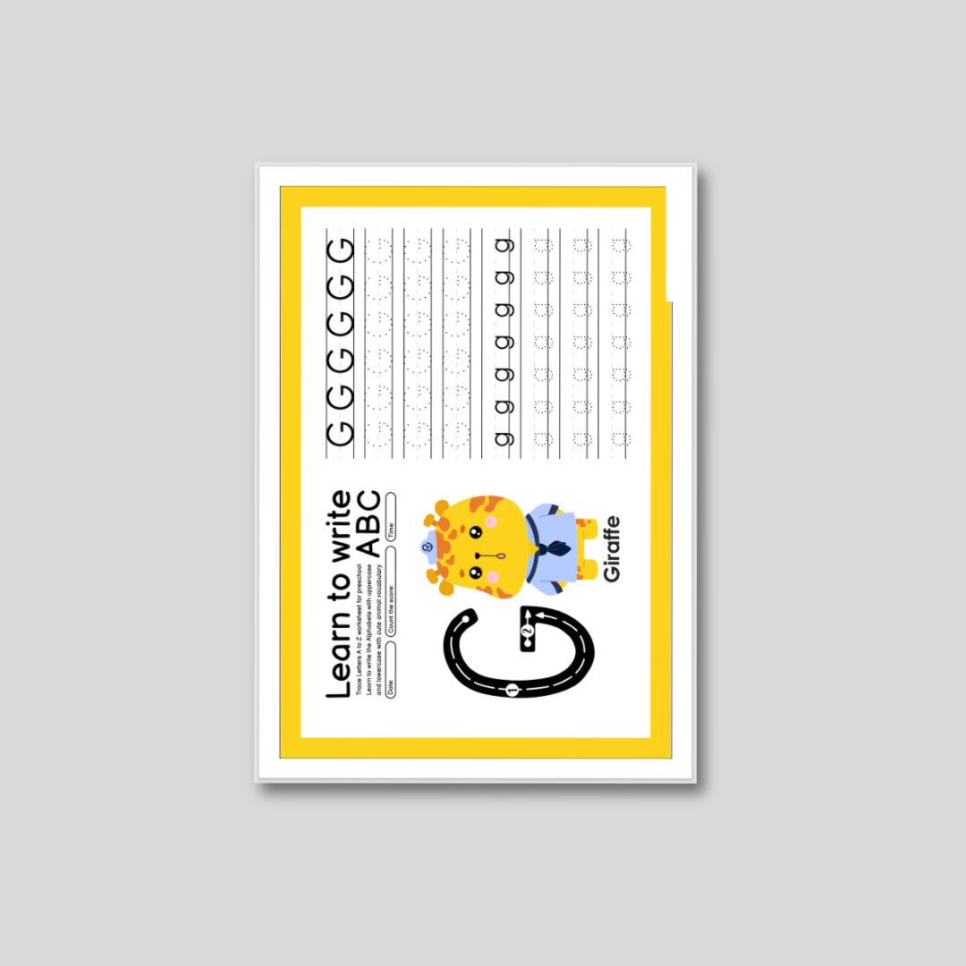 1300+ Letter Activity Worksheet - Image 4