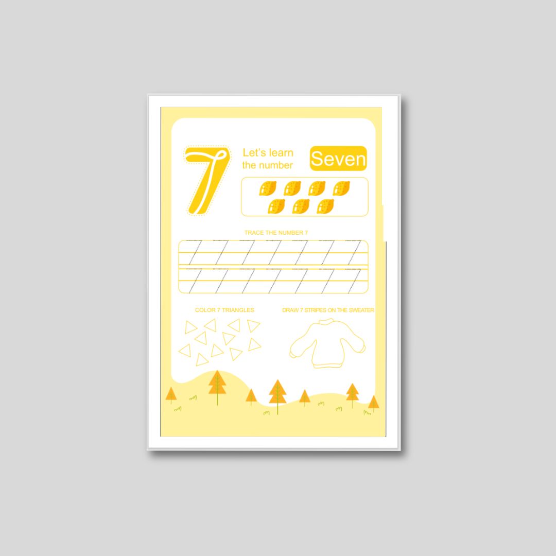 300+ Numbering & Counting Worksheet - Image 3