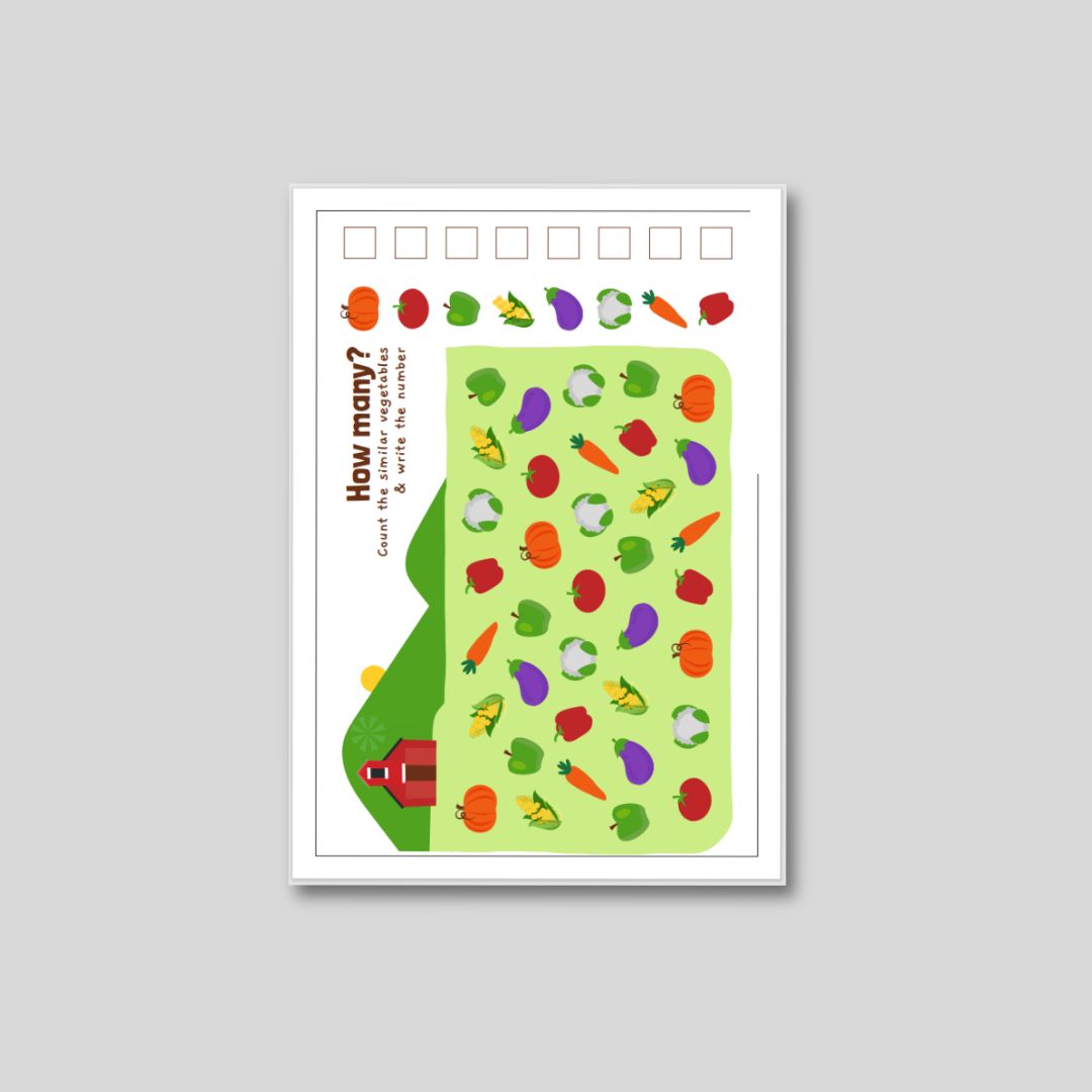 300+ Numbering & Counting Worksheet - Image 5