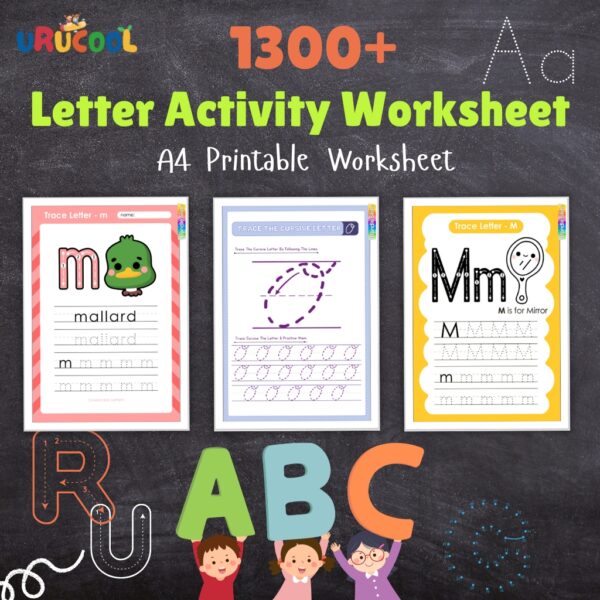 1300+ Letter Activity Worksheet